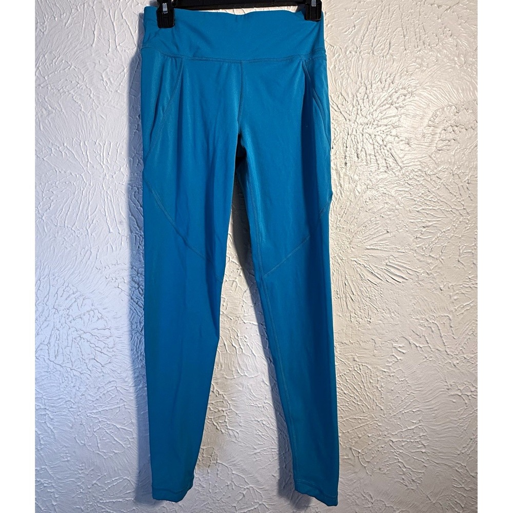 Sweaty Betty Power Workout Leggings Full Length Blue US 6 SB5400